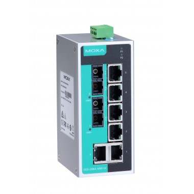 Коммутатор MOXA EDS-208A-MM-ST-T