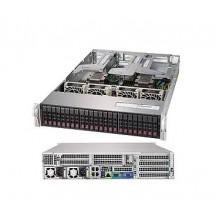 Сервер Supermicro SuperServer SYS-2029U-TR4 без процессора/без ОЗУ/без накопителей/количество отсеков 2.5" hot swap: 24/1000 Вт/LAN 1 Гбит/c Сервер Supermicro SuperServer SYS-2029U-TR4 без процессора/без ОЗУ/без накопителей/количество отсеков 2.5" hot swap: 24/1000 Вт/LAN 1 Гбит/c